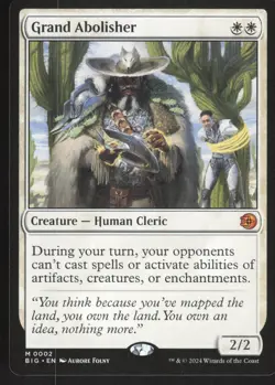 MTG Grand Abolisher Outlaws of Thunder Junction: The Big Score NM, Regular Card - Image 1