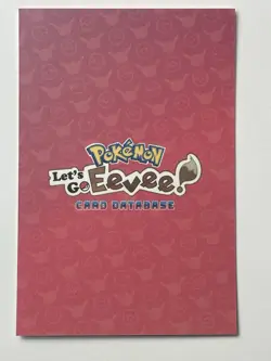 Flower Eevee - Star Holo - Let's Go Eevee Database - Pokemon Card - Image 2