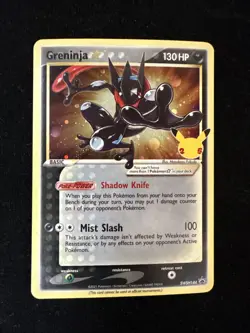 Greninja Gold Star SWSH144 - Holo Pokemon Card - Celebrations Promo - NM - Image 1