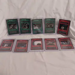1997 Star Wars CCG Dagobah Darkside 10 Rare Card Lot - Image 1