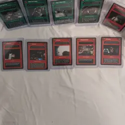 1997 Star Wars CCG Dagobah Darkside 10 Rare Card Lot - Image 2