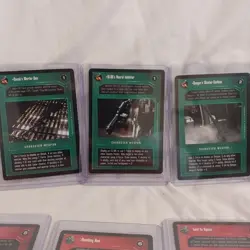 1997 Star Wars CCG Dagobah Darkside 10 Rare Card Lot - Image 3