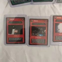 1997 Star Wars CCG Dagobah Darkside 10 Rare Card Lot - Image 5