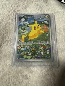 Pokemon Pikachu TCG SVP 88 Black Star Promo Card Paldea Adventure Chest - Image 1