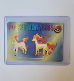 Pokemon Charizard #1193 Prism Pocket Monsters Vending Sticker Card CLEAN! - Image 2