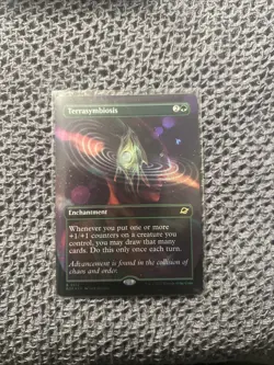 Terrasymbiosis (Borderless) (Foil) - MTG Edge of Eternities - Image 1