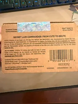 Secret Lair Magic the Gathering Commander From Cute To Brute Sealed New MTG - Image 3