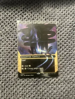 Deserted Temple (Borderless) - MTG Edge of Eternities: Stellar Sights Regular - Image 1
