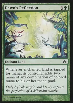Dawn's Reflection - Medium Play MTG Fifth Dawn - Image 1