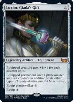 MTG English Luxior, Giada's Gift NM Normal Streets of New Capenna - Image 1