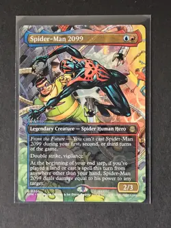 MTG Marvel's Spider-Man Spider-Man 2099 R (0205) (Borderless) Non-foil - Image 1