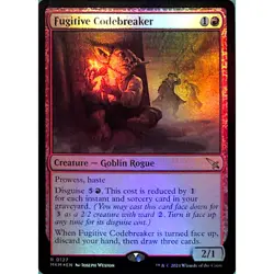 MTG - Fugitive Codebreaker - Foil - Murders at Karlov Manor - Image 1