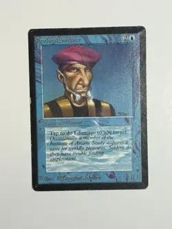 MTG Limited Edition Beta Prodigal Sorcerer [#2] PLAYED - Image 1