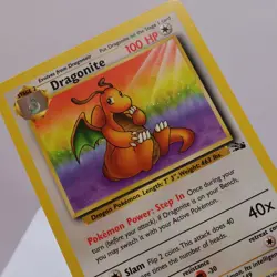 Pokemon TCG - Dragonite 19/62 Fossil Rare WOTC 1999 - EXC/NM - Image 1