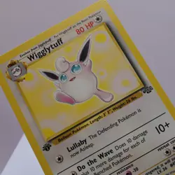 Pokemon TCG - Wigglytuff 32/64 Jungle Rare 1st Edition WOTC 1999 - EXC/NM - Image 1