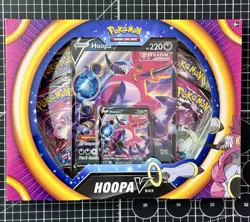 Pokemon TCG Hoopa V Box New Factory Sealed Fusion Strike Evolving Skies - Image 1