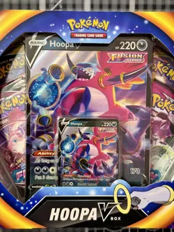 Pokemon TCG Hoopa V Box New Factory Sealed Fusion Strike Evolving Skies - Image 2
