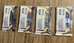 Pack Art Set of (4) Pokemon TCG Sword & Shield Lost Origin Booster Packs - NEW - Image 2