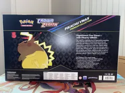 Pokemon SWSH Crown Zenith Pikachu VMAX Premium Collection Box 7 packs! +pin - Image 2
