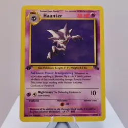 Pokemon TCG - Haunter 21/62 Fossil Rare 1st Edition WOTC 1999 - NM - Image 2