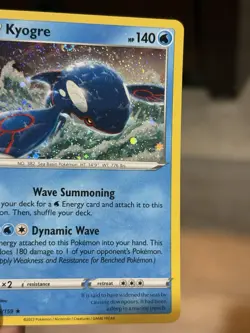 BLEED ERROR SWIRL Kyogre 036/159 Cosmos Holo Rare Promo Pokemon Crown Zenith - Image 3