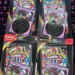 Set of 4 Drifloon/Drifblim Checklane Blister Mega Evolution ME01 Pokemon - Image 2