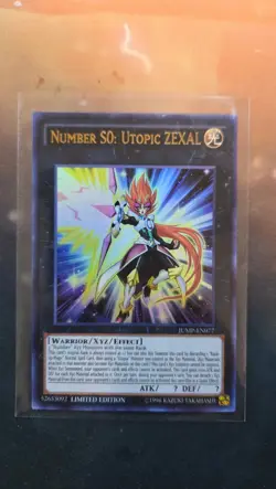 *** NUMBER S0: UTOPIC ZEXAL *** ULTRA RARE (MINT/NM) JUMP-EN077 YUGIOH! - Image 1