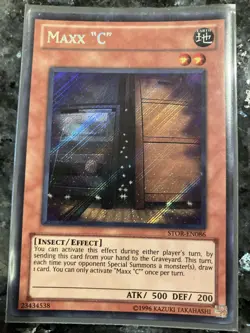 Yugioh - Maxx "C" STOR-EN086 Secret Rare - Image 1