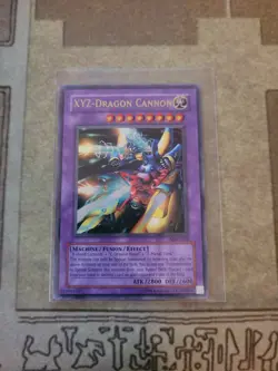 YUGIOH XYZ-DRAGON CANNON MFC-052 ULTRA UNLIMITED ED LP 1996 - Image 1