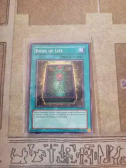 YUGIOH BOOK OF LIFE PGD-033 SUPER 1ST ED VLP 1996 - Image 1