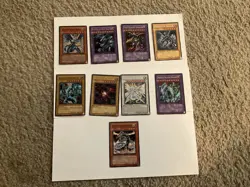 Yugioh 1996 Dragon Card Lot Of 9 - Image 1