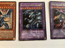 Yugioh 1996 Dragon Card Lot Of 9 - Image 4