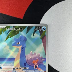 Misty's Lapras - Illustration Rare 194/182 - Pokemon Destined Rivals Holo Card - Image 3