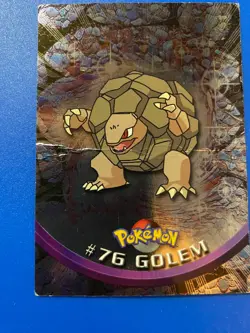 Golem #76 Chrome Holo Pokemon Topps Chrome Series 1 Card - Image 1