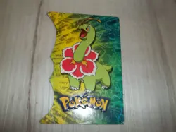 Meganium #154 Die Cut Pokemon Topps Card 2001 - Image 1