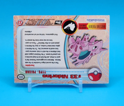 Pokemon Card - Nidorino #33 - Black Logo - Topps Series 1 - Holo - Image 5