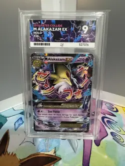 Pokemon TCG Mega Alakazam EX Card 26/124 Fates Collide - Ace 9 - Image 1