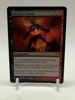 MTG magic cards 1x Spiteful Visions - Foil Shadowmoor NM-Mint, English - Image 1