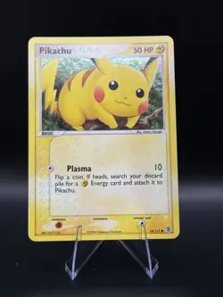 Pikachu 74/112 & Raichu 12/112 FireRed LeafGreen Reverse Holo NM Pokemon Cards - Image 1