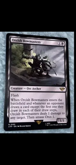 MTG Orcish Bowmasters R103 Universes Beyond LOTR NM Non Foil Rare Card - Image 3