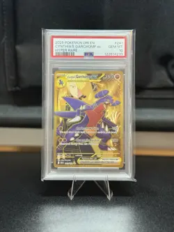 Cynthia's Garchomp EX Hyper Rare Card 241/182 PSA 10 - Image 1