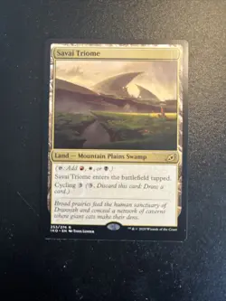 Savai Triome Ikoria: Lair of Behemoths Regular Card NM Condition - Image 2