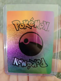 Ultra Pikachu GX Rainbow Foil Fan Art Vinyl Collector Pokemon Card - Image 2