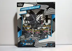 Pokemon Card Scarlet & Violet Black Bolt Binder Collection Box (Sealed) - Image 1