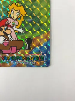 LP Nintendo SUPER MARIO WORLD Card No.3 Mario Luigi Princess Peach Prism JAPAN - Image 5