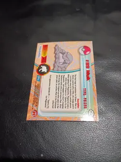 Topps Muk #89 Blue Logo Silver Holo Pokemon Card Series 2 - Image 2