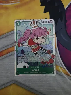 Perona OP12-034 SR One Piece Card Game Legacy of the Master NM - Image 1