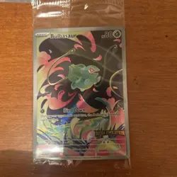 Pokemon Card Bulbasaur 133/132 - Mega Evolution Stamped Promo Sealed - Image 1