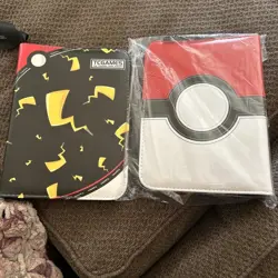 Pokemon TCG Card Book Holder Binder 400 2 books NEW - Image 1