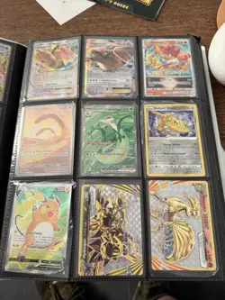 Huge Pokemon Collection Binder Included. 290 Cards Read Description for Details - Image 3